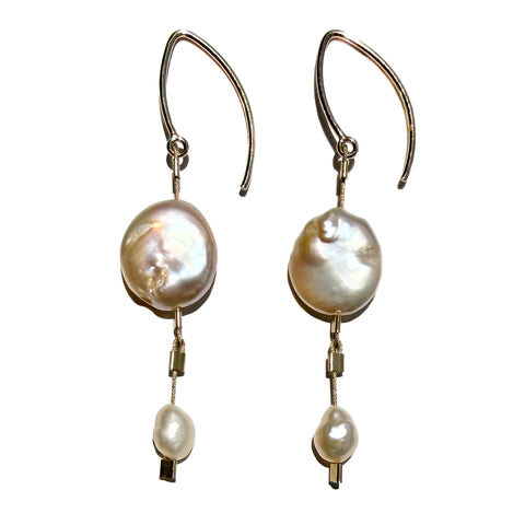 MPR x Misfit Pearls: OOAK Misfit Pearl Earrings #12