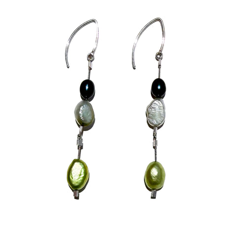 MPR x Misfit Pearls: OOAK Misfit Pearl Earrings #15