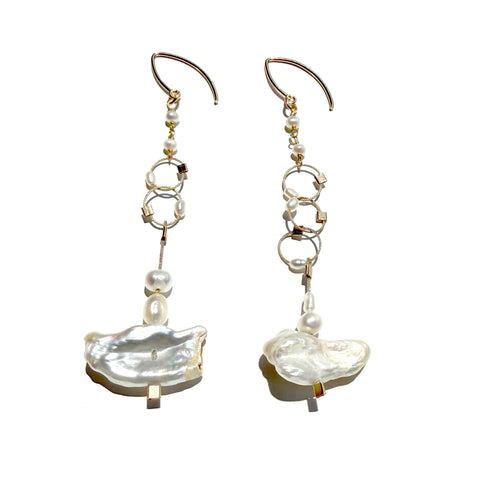 MPR x Misfit Pearls: OOAK Misfit Pearl Earrings #3