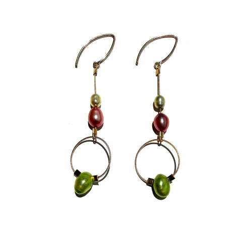 MPR x Misfit Pearls: OOAK Misfit Pearl Earrings #7