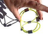 MPR Maxi Cable Collection: XL Maxi Pyramid Cuff in Neon Yellow