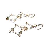 Shape Hook Earrings (Long)