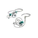 Swirly Curl Hook Earrings