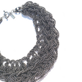 Sea Change Crochet Collet Necklace