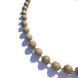Sea Change Bead Necklace- Bronze Druzy Quartz