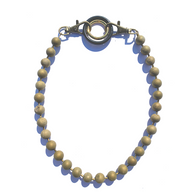 Sea Change Bead Necklace- Bronze Druzy Quartz