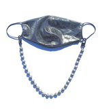 Sea Change Bead Necklace- Gunmetal Druzy Quartz