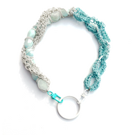 MPR x THE IMAGINARIUM: Aqua+White+Chrysoprase Chain Links Necklace