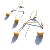 MPR x Golden Glow Earrings: Balanced Scale Hooks