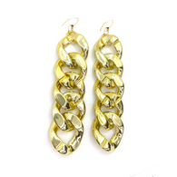 MPR x THE IMAGINARIUM: Balloon Curb Chain Link Hooks in Gold 5" Length