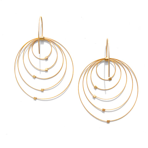 Bullseye Hook Earrings