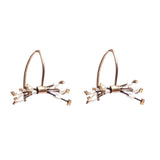 Cluster Hook Earrings