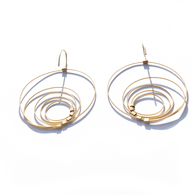 MPR x Golden Glow Earrings: Concentric Hooks