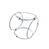MPR Maxi Cable Collection: Maxi Cube Cuff in Steel