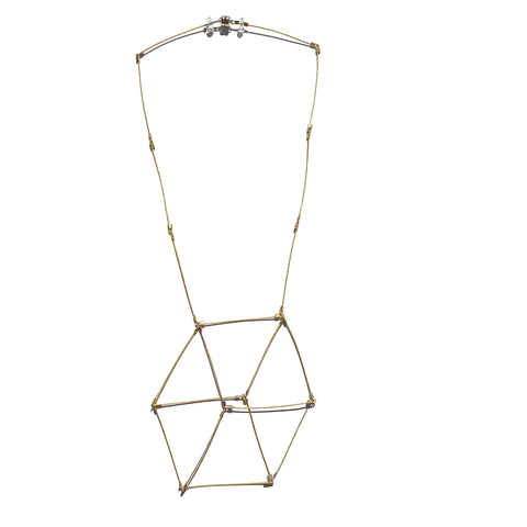 Cube Pendant Necklace