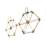 Cubed Hook Earrings