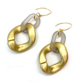MPR x THE IMAGINARIUM: Curb Chain Hooks_Matte Gold+Smokey Grey