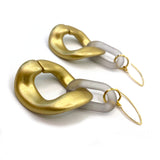 MPR x THE IMAGINARIUM: Curb Chain Hooks_Matte Gold+Smokey Grey