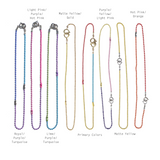 MPR x PPE Kids Chain Mask Holder Necklace: Tri-Color