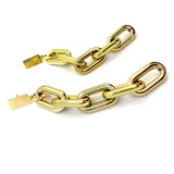 MPR x THE IMAGINARIUM: Gold Small Chain Links with Gold Posts