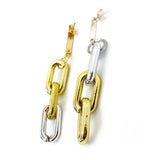 MPR x THE IMAGINARIUM: Chain Triple Links in Gold+Silver with Posts