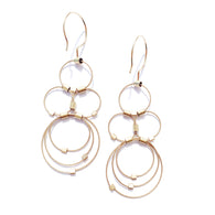 MPR x Golden Glow Earrings: Multi Circle Hooks