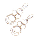 MPR x Golden Glow Earrings: Multi Circle Hooks
