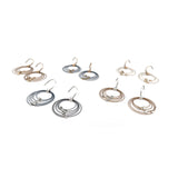 Grad Circle Hook Earrings