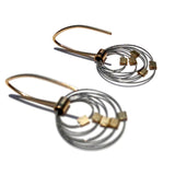 Grad Circle Hook Earrings (Mini)