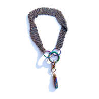 MPR x THE IMAGINARIUM: Iridescent Slinky Chain Knit Necklace