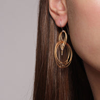 Large Deco Hook Earrings