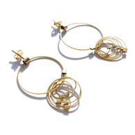 MPR x Golden Glow Earrings: Little Loops Posts