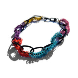 MPR x THE IMAGINARIUM: Memphis Design Chain on Black Necklace
