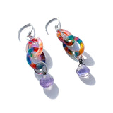 MPR x THE IMAGINARIUM: Tropical Amethyst Double Drop Earrings