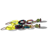 MPR x THE IMAGINARIUM: Chartreuse and Jade Triple Drop Earrings