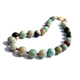 MPR x IMAGINARIUM: Chrysoprase + Garnet Mix Necklace