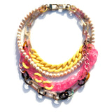 MPR x IMAGINARIUM: Pastel Peach + Yellow Pearl Pastiche Necklace