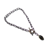 MPR x THE IMAGINARIUM: Lavender and Peacock Pearl Chain Necklace