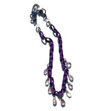 MPR x THE IMAGINARIUM: Amethyst Dripping Teardrop Briolette Chain Necklace