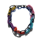 MPR x THE IMAGINARIUM: Memphis Design Chain on Black Necklace