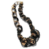 MPR x THE IMAGINARIUM: Druzy Black + Gold Chain Necklace