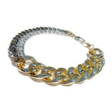 MPR x IMAGINARIUM: Bubble Chain Tri-Tone Mixed Scale Necklace