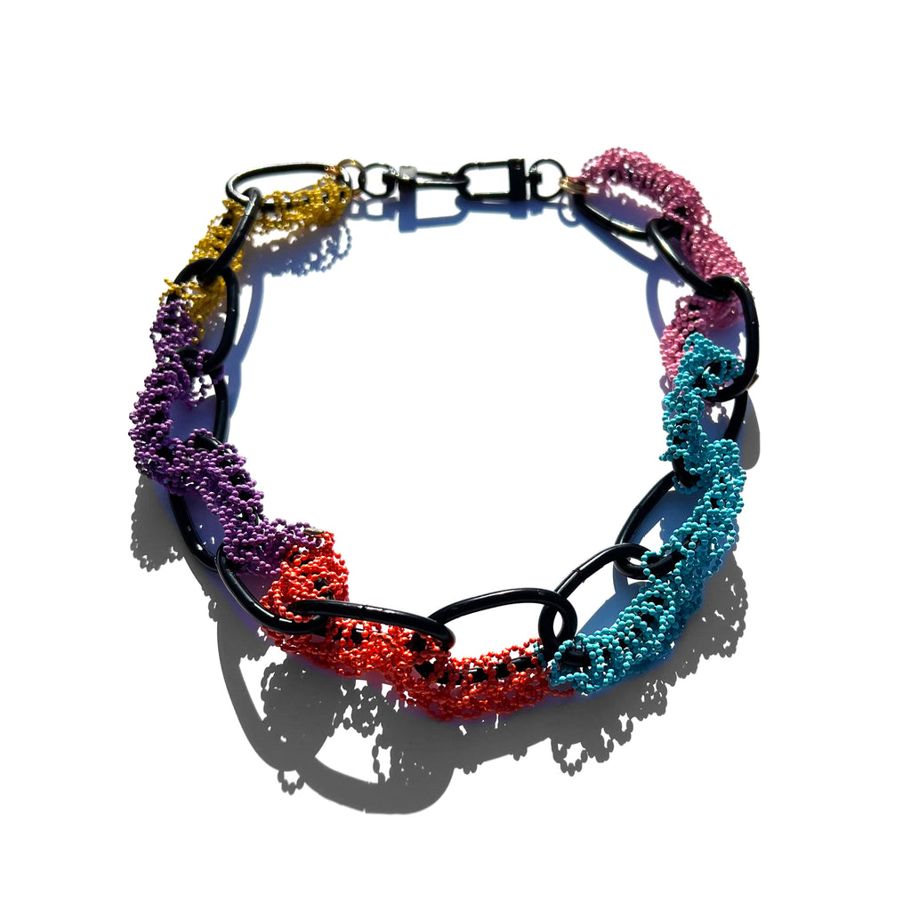MPR x THE IMAGINARIUM: Memphis Design Chain on Black Necklace – Meghan ...