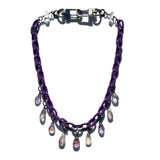 MPR x THE IMAGINARIUM: Amethyst Dripping Teardrop Briolette Chain Necklace