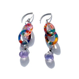 MPR x THE IMAGINARIUM: Tropical Amethyst Double Drop Earrings