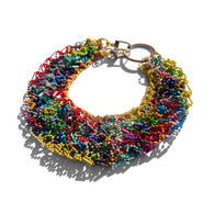 MPR x THE IMAGINARIUM: Multi-Color Collar Touch of Gold Necklace