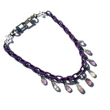 MPR x THE IMAGINARIUM: Amethyst Dripping Teardrop Briolette Chain Necklace