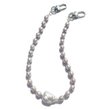 MPR x IMAGINARIUM: Pearl Melange in Silver Sparkle with Labradorite Necklace
