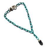 MPR x THE IMAGINARIUM: Peacock Pearl and Teal Lariat Necklace