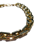 MPR x IMAGINARIUM: Bubble Chain Rectangle and Curb Chain Mashup Single Strand in Gold